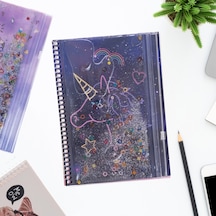 Vukı Sulu Kapaklı A5 Defter Unıcorn Vk-0109-01