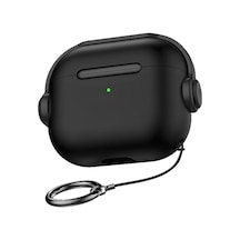 Pro/pro 2 Djpods Sert Malzemeli Kilitli Kapak Askı Aparatlı Pro/pro 2 Uyumlu Kılıf Siyah - Siyah