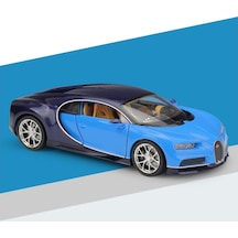 Welly Bugatti Chiron Mavi 1:24 Model Araba