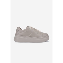 Valmenti Kadın Hakiki Deri Vizon Sneakers & Spor Ayakkabı 1116 16000 Bn Ayk Sk25-26 Vzn/l.gold Vizon