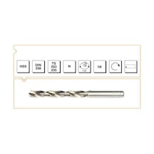Makina Takım Hss Dın 338 Silindirik Saplı Kısa Taşlanmış Matkap Ucu 5mm-mte B00007000500