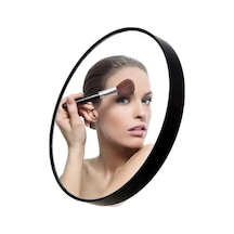 10x Büyüteçli Vantuzlu Pratik Kullanışlı Makyaj Lens Traş Aynası Açık Bej