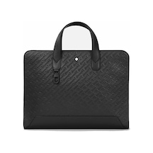Mont Blanc Montblanc M Gram 4810 İnce Belge Çantası 130017 Siyah