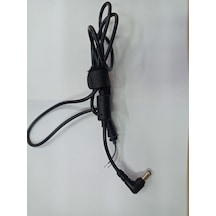 6.5 mm 4.4 mm Sony Uyumlu notebook adaptör tamir kablosu 6.5x4.4 mm L tip 90 derece adaptör tamir kablosu