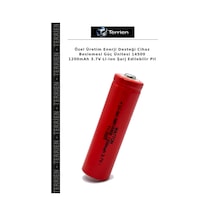 Özel Üretim Enerji Desteği Cihaz Beslemesi Güç Ünitesi 14500 1200mah 3.7v Li-ion Şarj Edilebilir Pil
