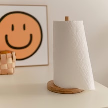 Paçi Bambu 12 Cm Yuvarlak Havlu Peçetelik Çok Renkli