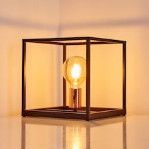 Riolight Modern Küp Metal Abajur 25Cm X 25Cm (538283646)
