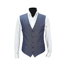 Mentor Regalo Erkek Yelek V Yaka Açık Lacivert 50654