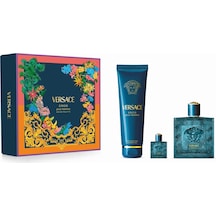Versace Eros Edt 100 Ml + Shower Gel 100 Ml + Edp 5 Ml 8011003907038 Diğer