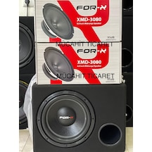 Forx Set 30Cm 1000Wat Bas İki Takım 20Cm Midrange 300W 150Rms