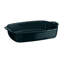 Emile Henry Fırın Kabı Dikdörtgen 23,5 X 36 Cm Yeşil/cedar Diğer