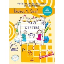 1. Sınıf Yazı Defteri Standart Çizgili - Büyük