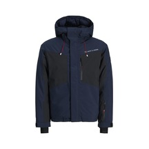 Jack & Jones Alpes Erkek Kayak Montu Su Geçirmez Rüzgar Geçirmez Aw25 Mavi