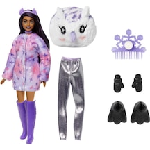 Barbie Cutie Reveal Snowflake Sparkle Bebekler - Kar Baykuşu