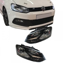 Volksvagen Polo 6r-6c 2009-2017 Krom Gti Ön Far
