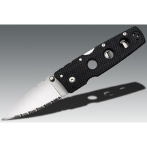Cold Steel Hold Outııı Serrated Kamp Çakı (Medium) Gümüş - Siyah