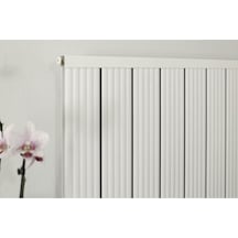 Alüminyum Panel Radyatör Ekol Model 600 Mm X 1200 Mm Ral 9010 Kırık Beyaz