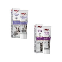 Bonacibo Gençlik Ve Dinçlik Paketi Bonacibo 2'li Karma Bakım Seti: Kitten Paste Yavru Kedi Vitamini + Glucosamine Paste Eklem Destek Macunu