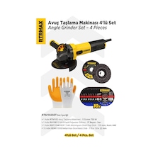 Rtrmax RTM102SET Avuç Taşlama Makinesi 4'lü Set