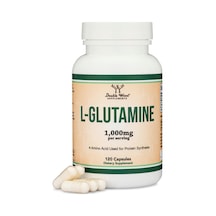 Double Wood L Glutamine Capsul 500mg, 120 Count Non-gmo, Gl...