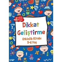 Dikkat Geliştirme - Etkinlik Kitabı 5-6 Yaş - Ccgx-896716