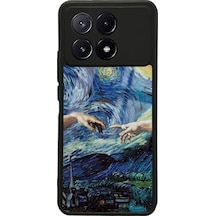 Xiaomi Poco X6 Pro El Ele Tasarımlı Glossy Telefon Kılıfı Çok Renkli