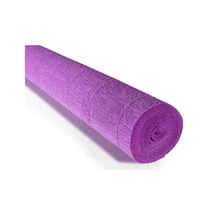 İtalyan Krapon Kağıdı No:590 - Leylak - Lilla 180 Gr. 50x250 Cm