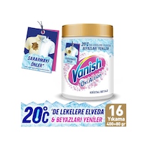 Vanish Oxi Action Kristal Beyaz Deterjan Güçlendirici ve Leke Çıkarıcı Toz 480 Gr