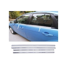 Ford Focus Hb-sedan Krom Cam Çıtası 4 Prç P.çelik 2005-2011 Arası