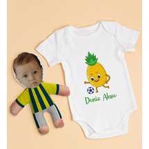 Bitmeyenkartus Bk Kids Kişiye Özel Fotoğraflı Bebek Yastık Ve Bebek Body Zıbın H (550905858) Çok Renkli