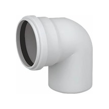 Mey İthalat Pvc Atık Su Borusu 87 Derece 50 Mm 10 Adet -