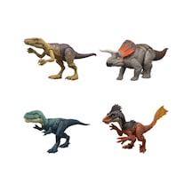 4 Adet Jurassic World Hareketli Dinozor Figürleri