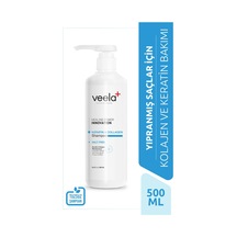 Yıpranmış Saçlar Için Kolajen Ve Keratin Bakım Şampuanı Keratin & Collagen Shampoo Tüm Saç Tipleri