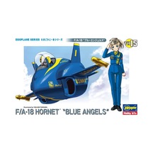 F/a-18 Hornet Blue Angels Savaş Uçağı Eggplane Serisi Maketi, Hasegawa 60125