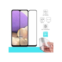 Microsonic Samsung Galaxy Uyumlu A32 5g Seramik Matte Flexible Ekran Koruyucu Siyah