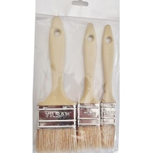 Makroyapimarket Yilsan 3 Lü Boya Firça Seti Kestirme Firça 1 Set