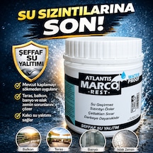 Şeffaf Su Yalıtım Malzemesi 1 Kg Su Sızıntı Önleyici Izolasyon