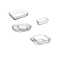 Paşabahçe Borcam Fırın Tepsisi - 6'lı Borcam Set