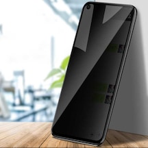 Oppo A55 4g Uyumlu Davin 5d Privacy Cam Zore Ekran Koruyucu