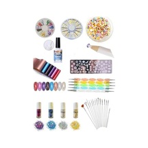 9 Parça Tırnak Süsleme Seti, Nail Art Seti
