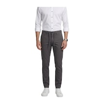 Deepsea Erkek Füme Esnek Kumaş Slim Fit Beli Lastikli Günlük Spor Pantolon 2601070 Deepsea Erkek Füme Esnek Kumaş Slim Fit Beli Lastikli Günlük Spor Pantolon 2601070