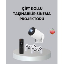 4k Wi-fi 6 Projeksiyon Cihazı - 10.000+ Oyun Desteği, Kablosuz Bağlantı Ve Çoklu Giriş Portları