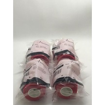 Medikaltec Dymec Kendinden Yapışkanlı Bandaj Kırmızı Ebat: 10cm X 4.5m 4'lü