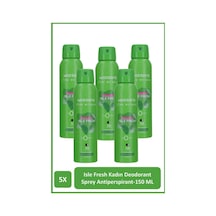 Watsons Isle Fresh Deodorant Sprey Kadın Pudralı 5 150 Ml