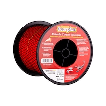 Misina 3.3mm 123m Kırmızı 3 Köşe Scorpıon