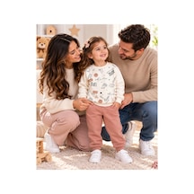 Messlife Eğlenceli Desenli Erkek Çocuk Eşofman Takımı Mavi - 929624379 Mavi