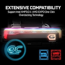 Geıl Ram Dımm 16gb Ddr5 Orıon V Rgb Gavsg516gb5200c38bsc 5200mhz