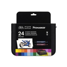Winsor & Newton Promarker Kalem 24 Renk Çantalı Set