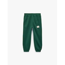 Koton Pamuklu Cep Detaylı Beli Lastikli Oversize Jogger Eşofman Altı Yeşil 7wmb40043tk