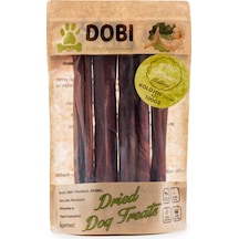 %100 Doğal Organik Kolojen Köpek Ödülü Düz Çubuk 100gr Katkısız, Yüksek Protein 15cm